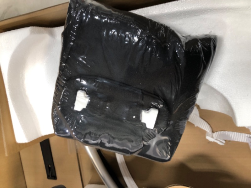 Photo 1 of 4moms mamaRoo 4 Multi-Motion Baby Swing, Bluetooth Baby Rocker with 5 Unique Motions, Nylon Fabric, Black
