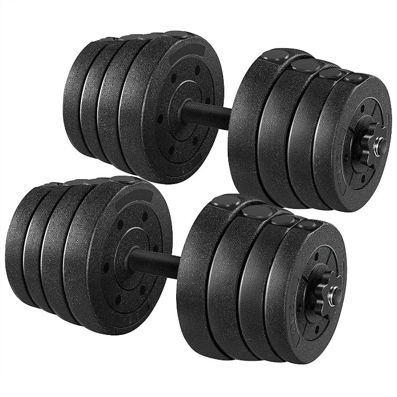 Photo 1 of  Weight Dumbbell Set Fitness Adjustable Cap