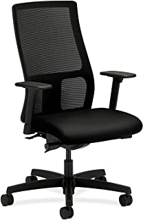 Photo 1 of HON Ignition Series Mid-Back Work Chair - Mesh Computer Chair for Office Desk, Black (HIWM2)