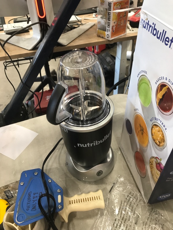 Photo 5 of nutribullet RX Personal Blender for Shakes, Smoothies, Food Prep, and Frozen Blending, 45 Ounces, 1700 Watts, Black (N17-1001)