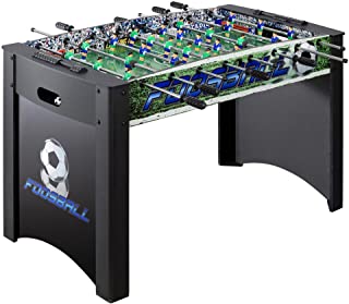 Photo 1 of **parts only** Hathaway Playoff 4’ Foosball Table, Soccer Game for Kids and Adults with Ergonomic Handles, Analog Scoring and Leg Levelers, Black/Green, 4-Feet
