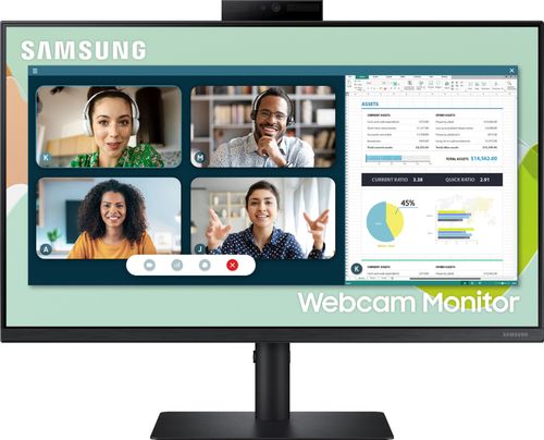 Photo 1 of Samsung 24" LED Monitor, Black (S24A400VEN)
