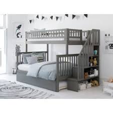 Photo 1 of **INCOMPLETE MISSING BOX 1 OF 3**Shyann Twin Over Full Standard Bunk Bed with Bookcase by Three Posts™ Baby & Kids