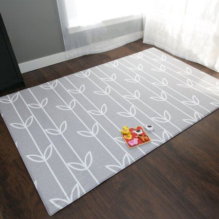 Photo 1 of Dwinguler Baby Care Sea Petals Grey Playmat - Large Multi Colour 82.6 ' X 55.1'