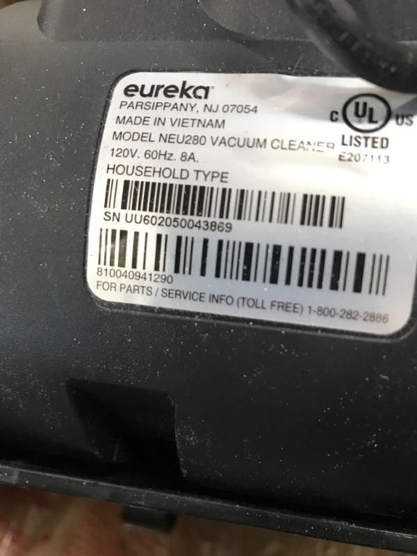 Photo 3 of Eureka Lightweight Powerful Upright Vacuum Cleaner for Carpet and Hard Floor, PowerSpeed, New Model