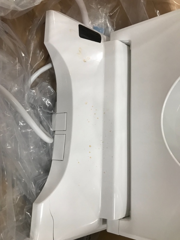 Photo 5 of **READ BELOW**SW3036R-01 K300 Washlet Elongated Standard Connect Electronic Bidet Toilet Seat, Cotton White