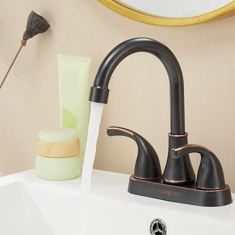 Photo 1 of *Stock Photo Similar to item*
Bathroom Sink Faucet FRANSITON 4 Inch Faucet 2 Handle 