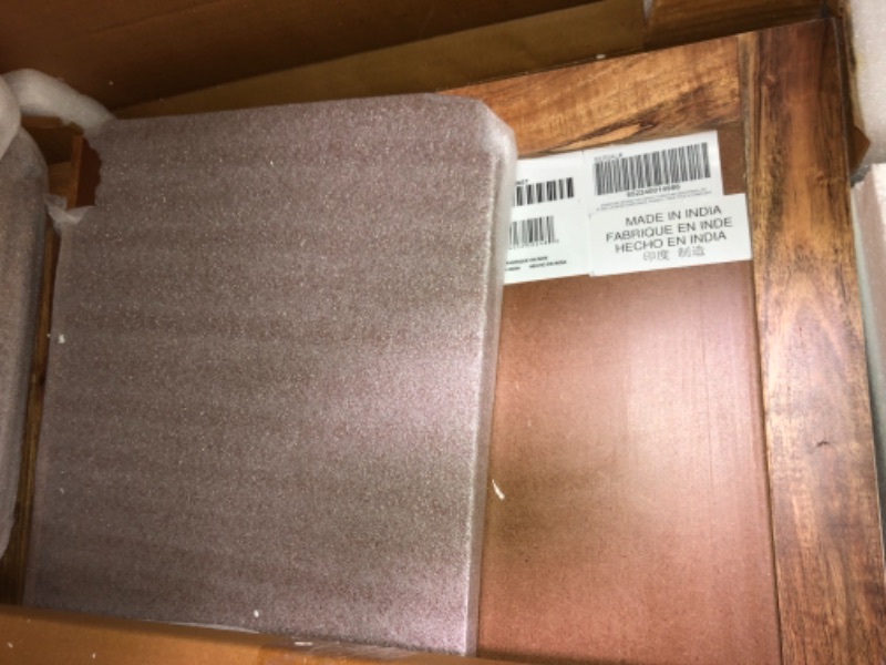 Photo 1 of *Damage shown in picture*
Signature Design by Ashley Fossil Ridge Boho Accent Cabinet or End Table, Vintage White