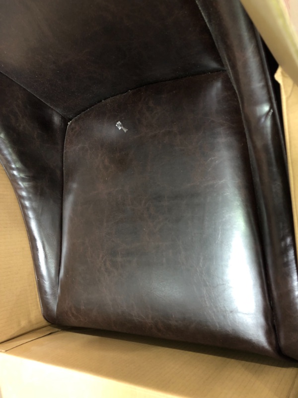 Photo 2 of *Stock Photo Similar to item*
Brown Leather Espresso Chair