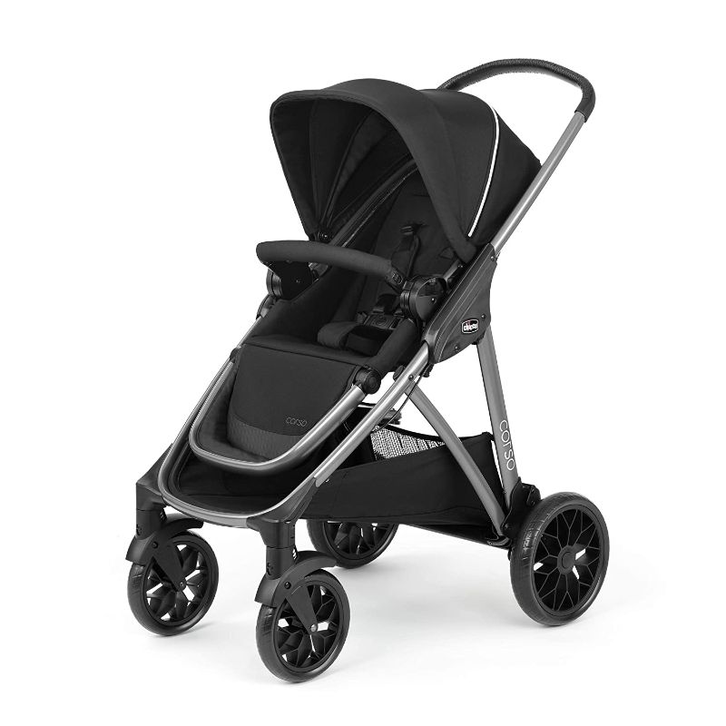 Photo 1 of *Stock Photo Similar to item*
Chicco  Modular Quick-Fold Stroller - Black | Black
