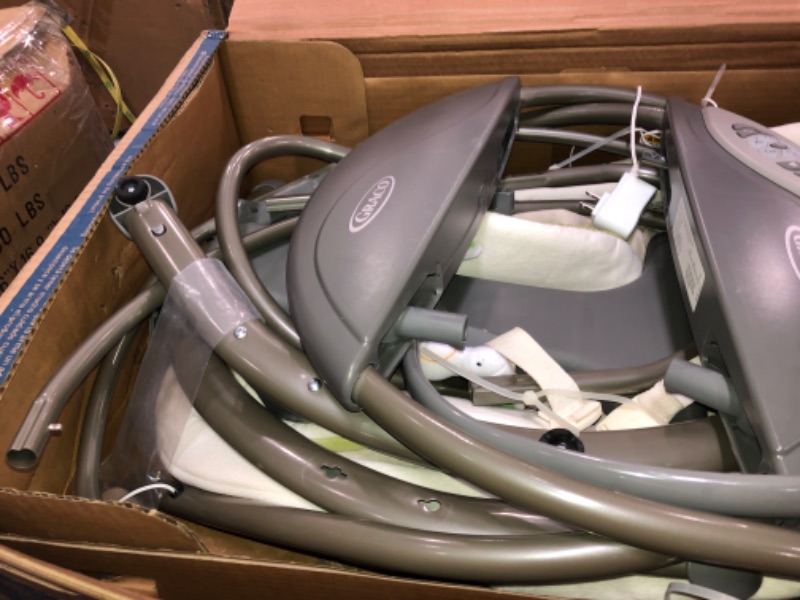 Photo 9 of *Does Power on**Loose Hardware, May be Incomplete*Graco DuoGlider Gliding Baby Swing, Rascal