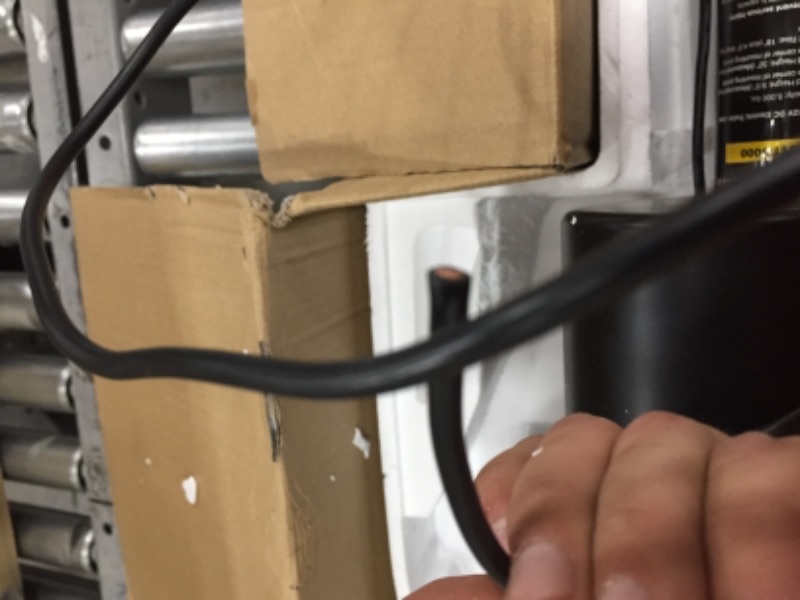 Photo 1 of DAMAGED Lippert 285318 3500LB Power Tongue Jack Black