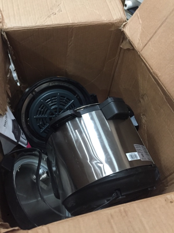 Photo 2 of ***PARTS ONLY***
Instant Pot 8 qt 11-in-1 Air Fryer Duo Crisp + Electric Pressure Cooker