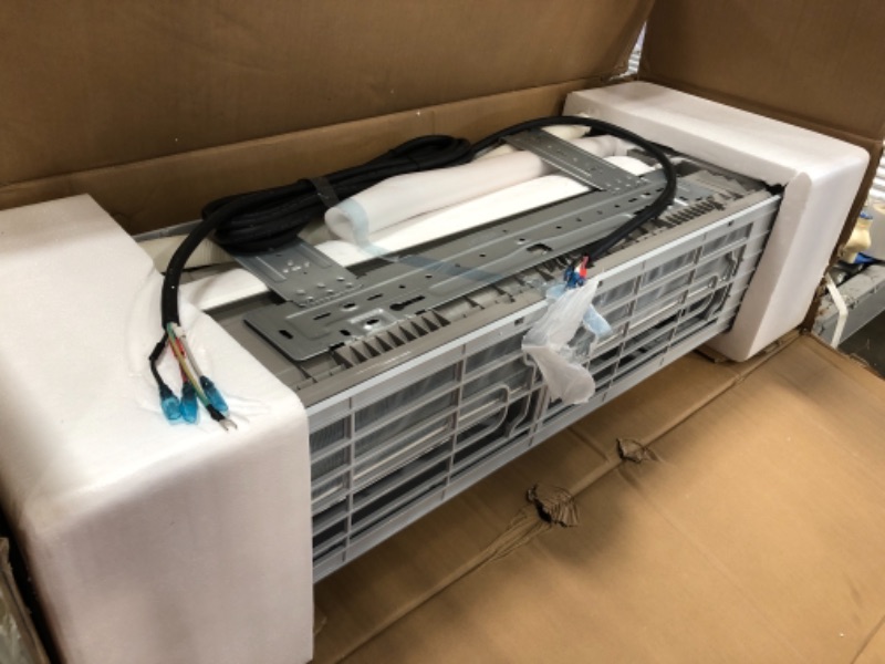 Photo 5 of 12,000 BTU Ductless Mini Split Air Conditioner with Wi-Fi, Heat Pump 17 SEER 115-Volt 1 Ton, 25 ft. Line Set, Wall Mount