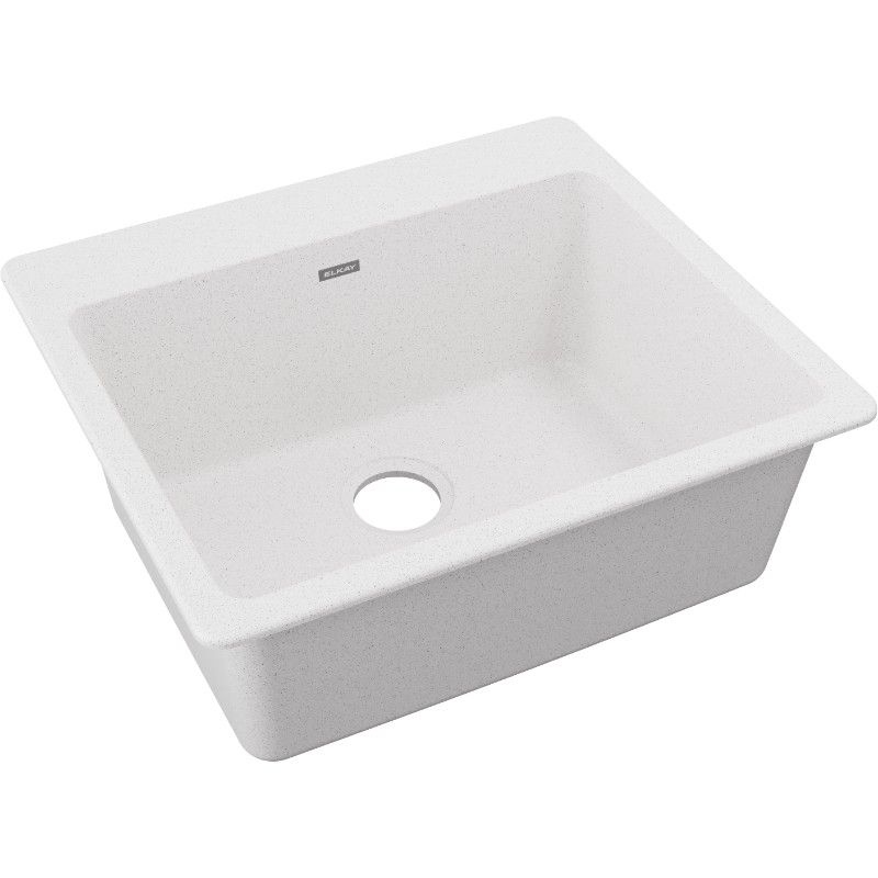 Photo 1 of ***OPEN BOX***
Elkay Quartz Classic 25 x 22 x 9-1/2, Single Bowl Top Mount Sink, White