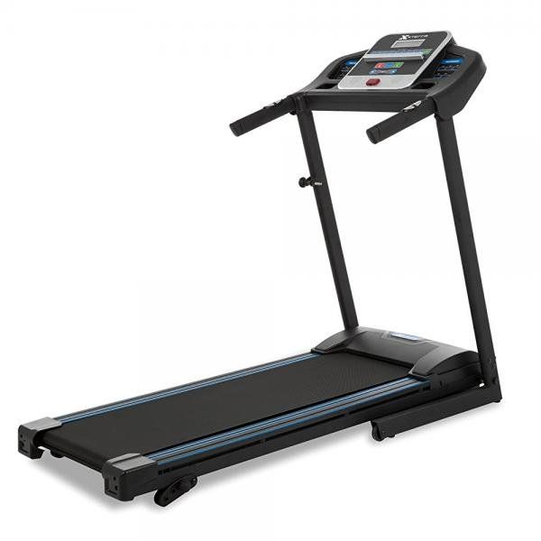 Photo 1 of ***HARDWARE LOOSE IN BOX*** Xterra Fitness Tr150 Treadmill / Folding 16" X 50" Running Surface /5" LCD Display Black - 16004801500
