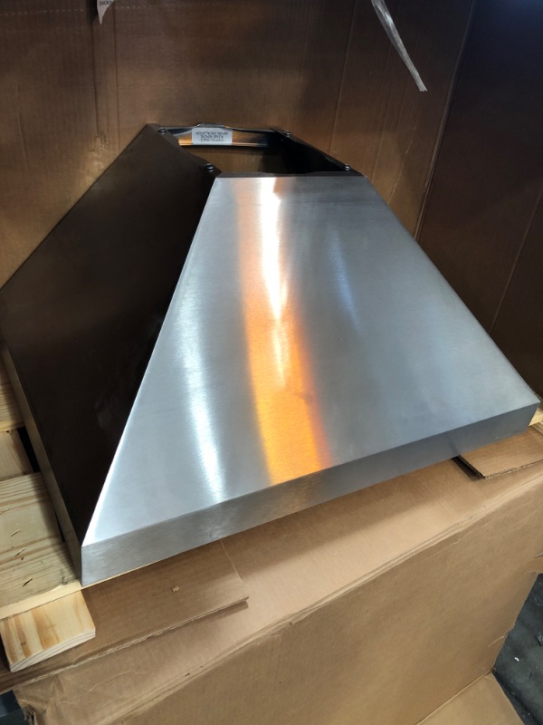 Photo 2 of ***MISSING TOP PART*** Vent A Hood® Euroline 30" Stainless Steel Wall Mounted Range Hood-PDH14-130SS
