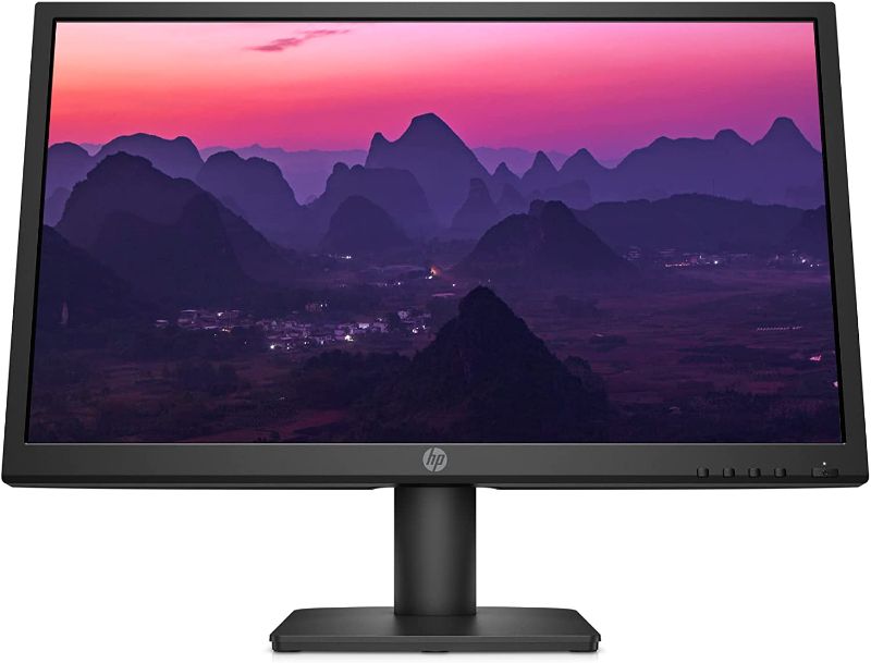 Photo 3 of HP V223ve FHD Monitor, 1080p VA Display,75Hz Refresh Rate, 21.5-inch Computer Screen,TÜV certified Low Blue Light Mode, Ergonomic Tilt,3000:1 Contrast Ratio,HDMI & VGA Ports,VESA Mounting (2021),Black
