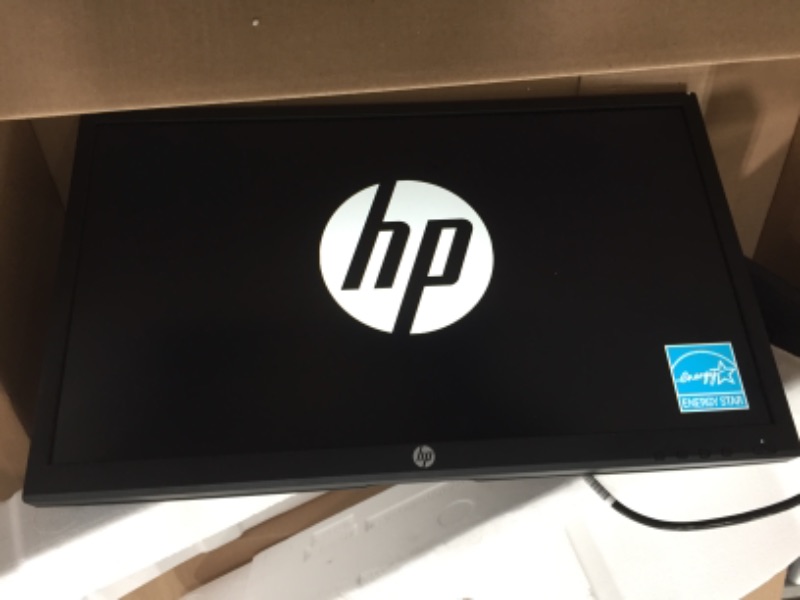 Photo 1 of HP V223ve FHD Monitor, 1080p VA Display,75Hz Refresh Rate, 21.5-inch Computer Screen,TÜV certified Low Blue Light Mode, Ergonomic Tilt,3000:1 Contrast Ratio,HDMI & VGA Ports,VESA Mounting (2021),Black
