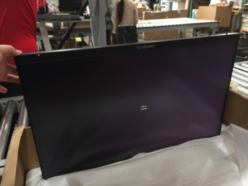 Photo 4 of GIGABYTE M27Q 27" 170Hz 1440P -KVM Gaming Monitor, 2560 x 1440 SS IPS Display, 0.5ms (MPRT) Response Time, 92% DCI-P3, HDR Ready, FreeSync Premium, 1x Display Port 1.2, 2x HDMI 2.0, 2x USB 3.0
