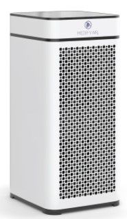 Photo 1 of ***SCREEN IS CRACKED*** Medify MA-40 Air Purifier - H13 HEPA - 99.9% Removal (White, 1-Pack)
