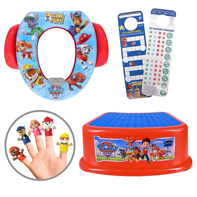 Photo 1 of ***INCOMPLETE SET*** Ginsey PAW Patrol Calling All Pups, 4 Piece Premium Potty Training Starter Set
