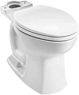 Photo 1 of (CHIPPED UNDER BOTTOM; MISSING LID)
American Standard 3519A101.020 Edgemere Right Height Elongated Toilet-10-inch Rough-in, White