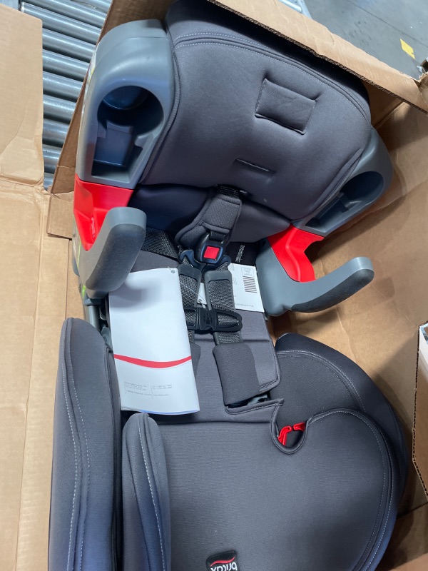 Photo 3 of Britax Grow with You ClickTight Harness-2-Booster Car Seat, Cool N Dry - Cool Flow Moisture Wicking Fabric
