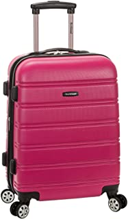 Photo 1 of Rockland Melbourne Hardside Expandable Spinner Wheel Luggage, Magenta, Carry-On 20-Inch