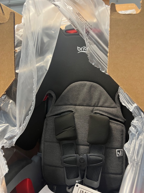 Photo 4 of Britax Grow with You ClickTight Harness-2-Booster Car Seat, StayClean Grey - Stain, Moisture & Odor Resistant Fabric
