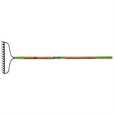 Photo 1 of 57.5 in. Handle 16-Tine Steel Welded Bow Rake
