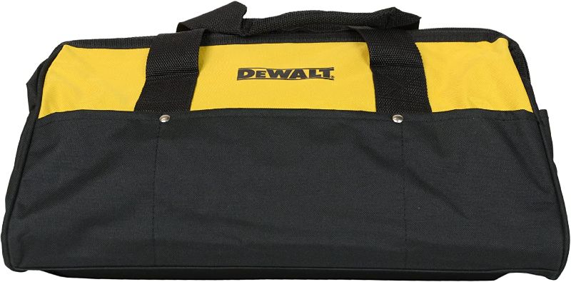 Photo 2 of DEWALT 20V MAX Battery Charger (DCB112) AND Dewalt 18" Large Heavy Duty Contractor Tool New Bag in Bulk Packaging

