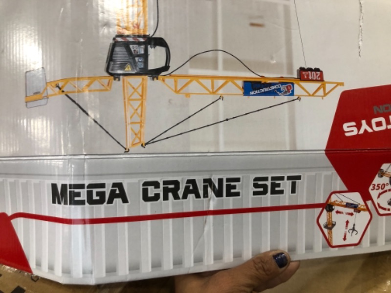 Photo 2 of Dickie Toys - Mega Crane Remote Control Set with Truck