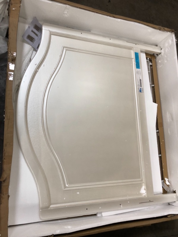 Photo 1 of **BRAND NEW, ALL PARTS INCLUDED**
Evolur Signature Glam 5 in 1 Convertible Crib
Color:Pearl Shimmer White