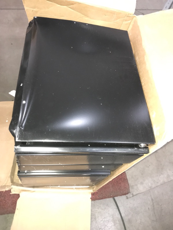 Photo 2 of **DAMAGED FROM SHIPMENT**
Flat File Cabinet: Black
15x20x27 