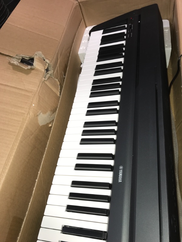 Photo 3 of Yamaha P71 88-Key Weighted Action Digital Piano with Sustain Pedal and Power Supply