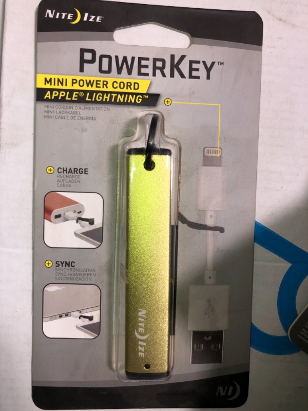 Photo 2 of Nite Ize PowerKey Apple Lightning Mini Power Cord