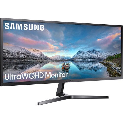 Photo 1 of Samsung S34J550WQN 34.1" 21:9 FreeSync VA Monitor (Dark Blue-Gray)
