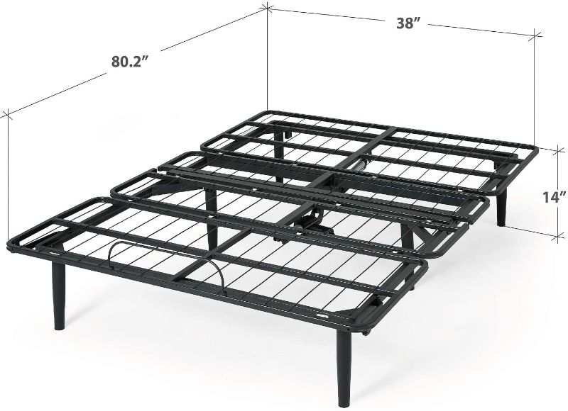 Photo 1 of *USED*
Zinus Jared 14 Inch Metal Adjustable Bed Frame Base, Twin XL