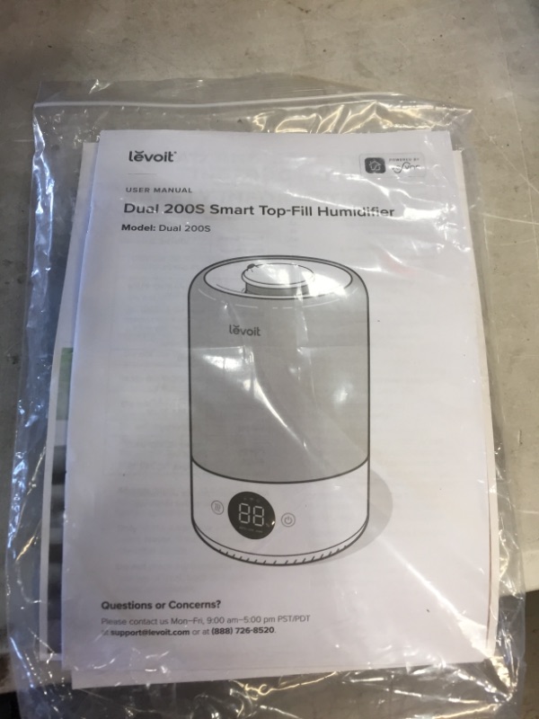 Photo 6 of *USED*
LEVOIT Humidifier, 3L, White