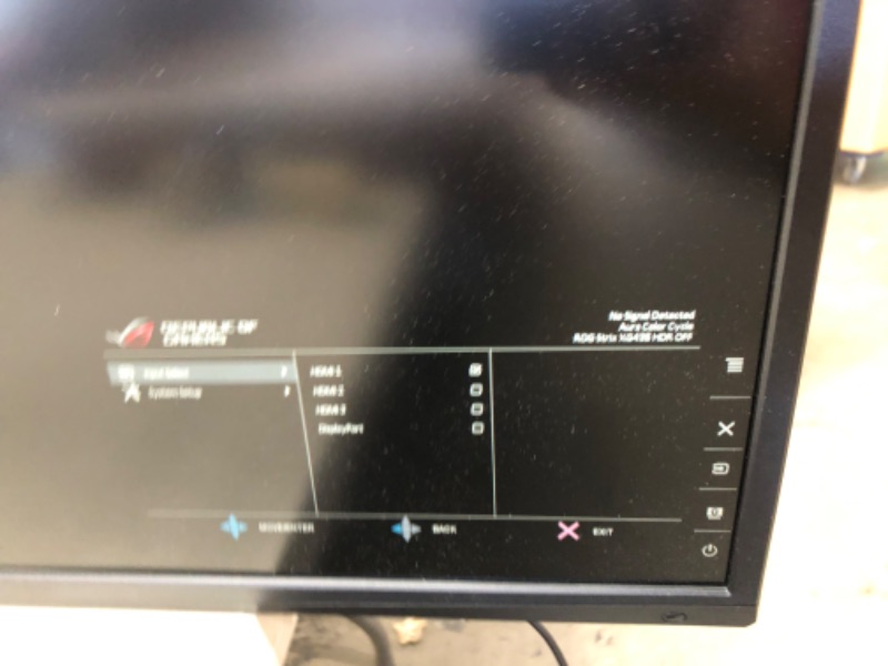 Photo 2 of (MISSING MANUAL) 
ROG Strix XG438Q HDR Large Gaming Monitor