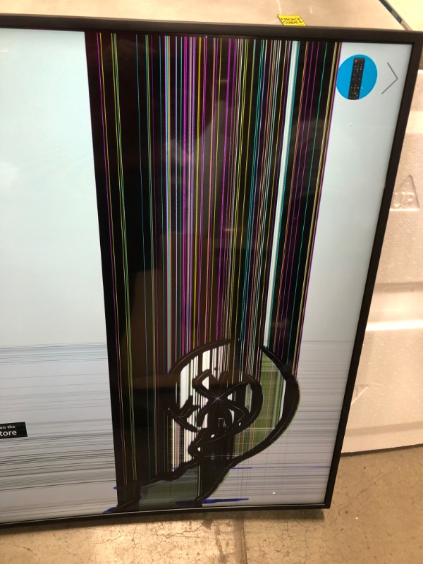 Photo 2 of (DAMAGED PIXELS) 
SAMSUNG 65" Class 4K Curved Crystal UHD 2160p LED Smart TV with HDR UN65TU8300FXZA 2020

