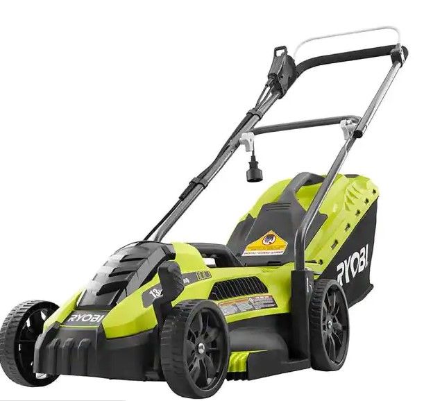 Photo 1 of *READ BELOW* RYOBI
13 in. 11 Amp Corded Electric Walk Behind Push Mower