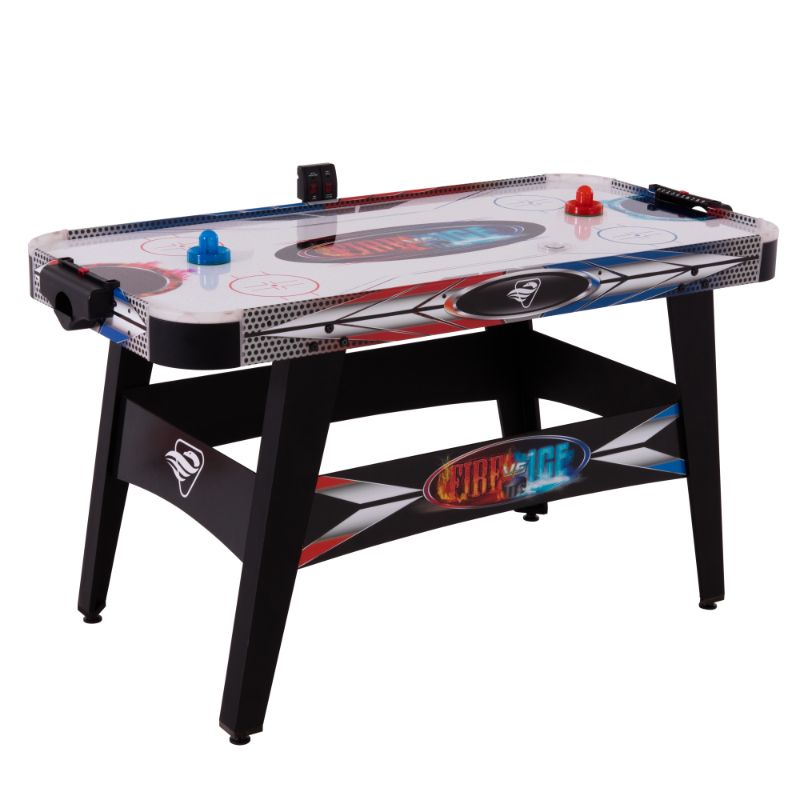 Photo 1 of 45-6060W 54" Fire N Ice LED Air Hockey Table with USB Charging Cable and 2 Spare Standard
