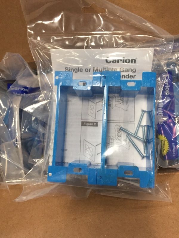 Photo 1 of 10 items 
Carlon Multi-Gang Non-Metallic Electrical Box Extender (2-Pack) (10 pack) ($6 x 10)