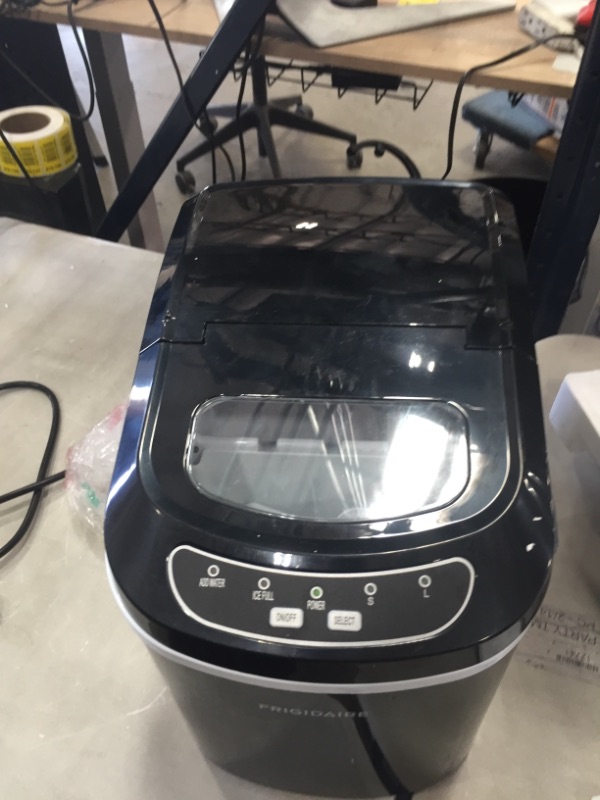 Photo 1 of FRIGIDAIRE EFIC101-BLACK Portable Compact Maker, 26 lb per Day, Ice Making Machine, Black