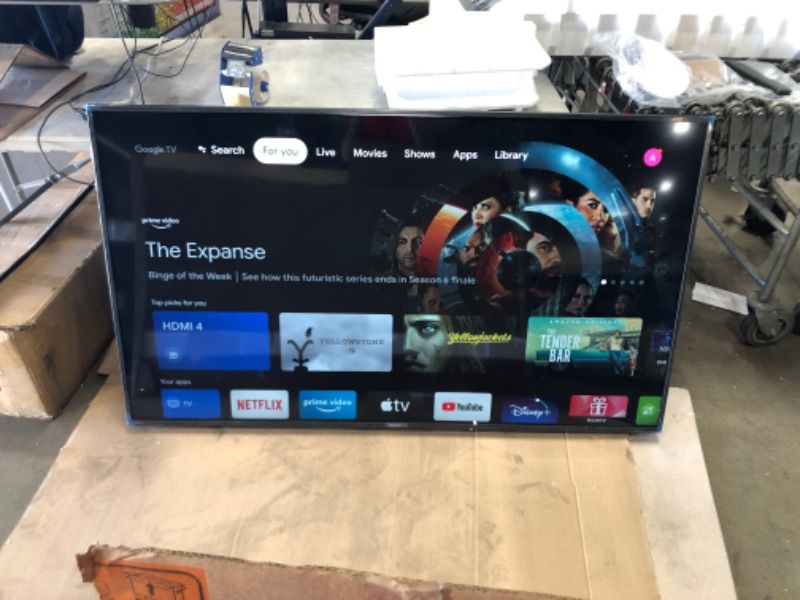 Photo 2 of Sony X80J 65 Inch TV: 4K Ultra HD LED Smart Google TV with Dolby Vision HDR and Alexa Compatibility KD65X80