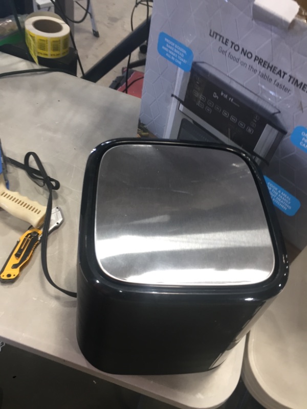 Photo 1 of Instant Vortex Plus 6-in-1 4QT Air Fryer Oven Combo (Free App With 90 Recipes), Customizable Smart Cooking Programs, Nonstick and Dishwasher-Safe Basket, Stainless Steel