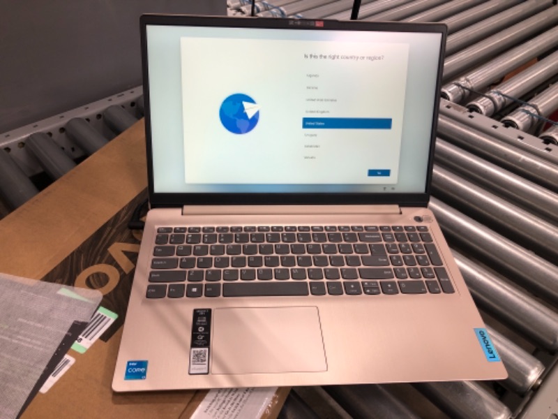 Photo 1 of 2022 Newest Lenovo Ideapad 3i Laptop, 15.6” FHD 1080P Touchscreen, Intel Core i3-1115G4, 8GB DDR4 RAM, 256GB PCIe SSD, HDMI, WiFi, Bluetooth, HD Webcam, Fingerprint Reader, Windows 11 Home, Sand
