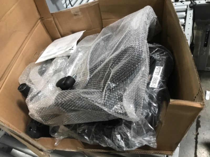 Photo 2 of Office Star Mesh Back & Seat, 2-to-1 Synchro & Lumbar Support Managers Chair, Black
